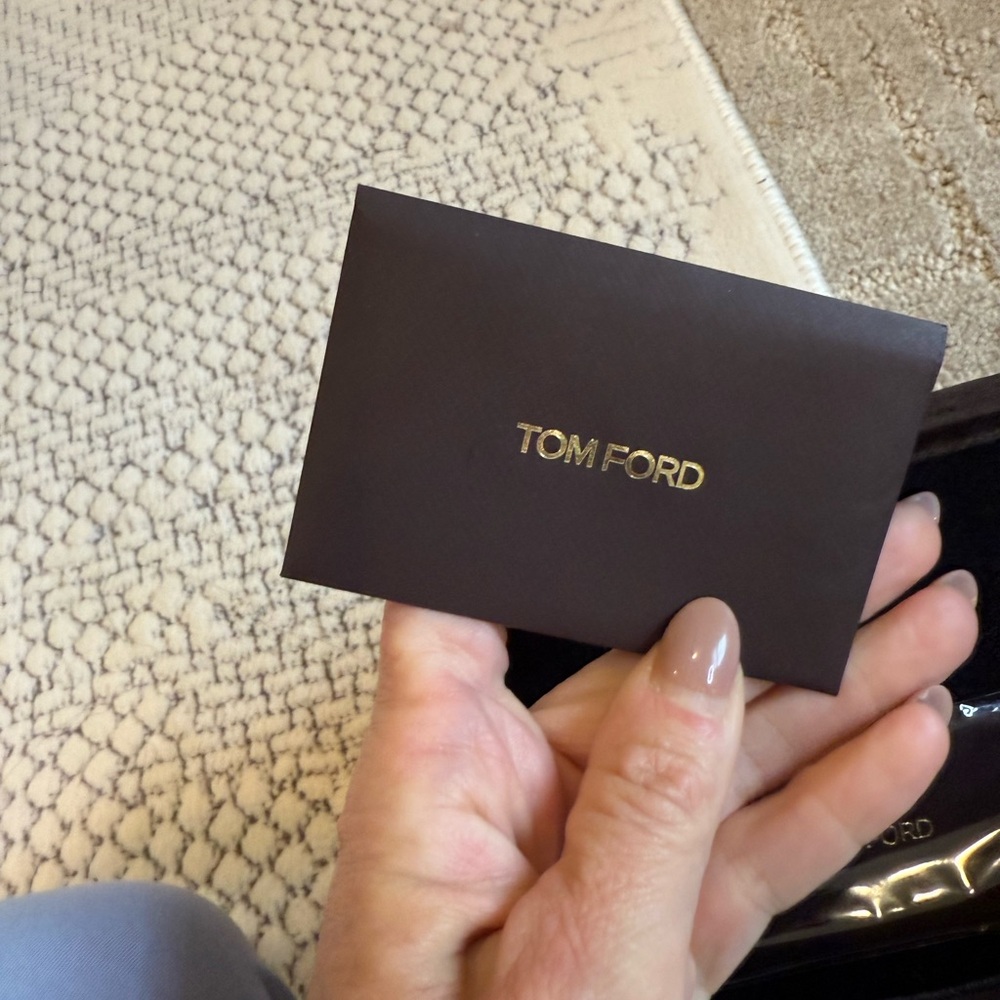 Tom Ford Black and Gold Card Holder - Picture 7 of 14